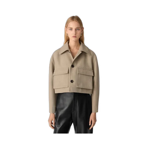 Wool Twill Blouson