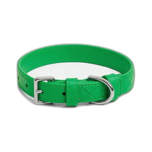 Small Intrecciato Dog Collar