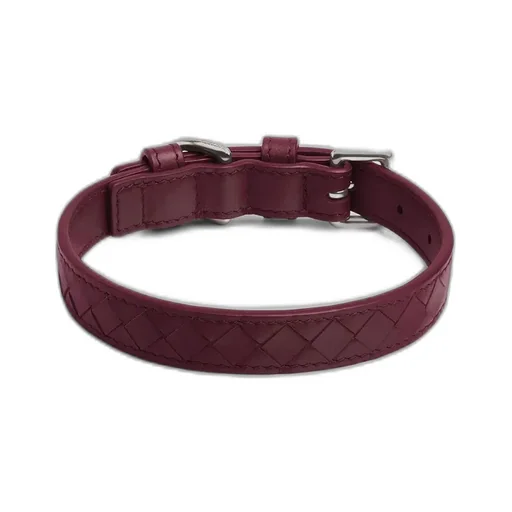 Small Intrecciato Dog Collar