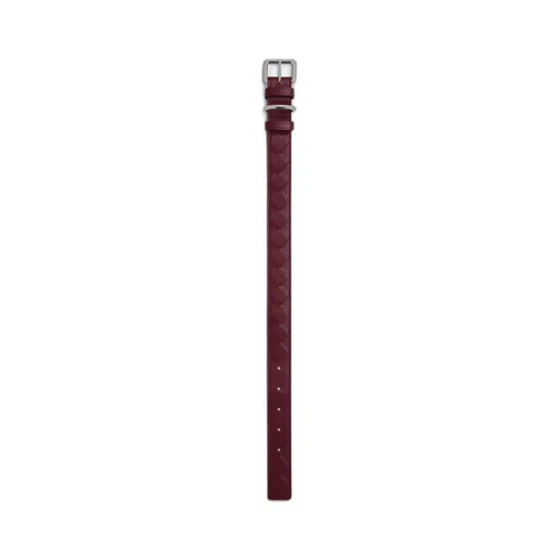 Medium Intrecciato Dog Collar