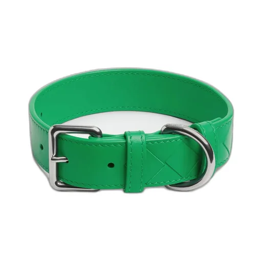 Medium Intrecciato Dog Collar