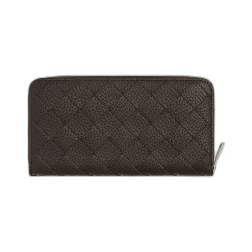 Intrecciato Zip Around Wallet