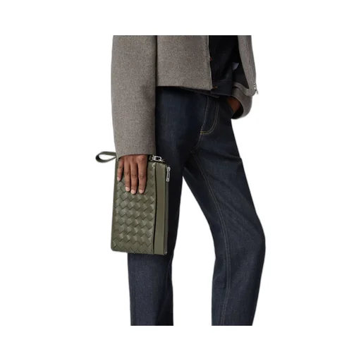 Intrecciato Prism Pouch