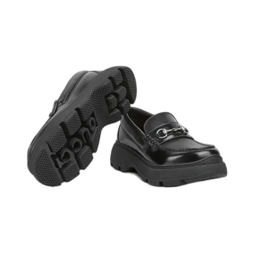 Lug Sole Loafer With Horsebit