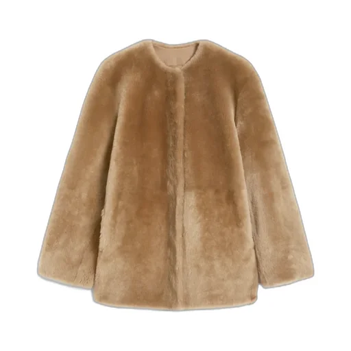 Melfi Long-Sleeved Crewneck Coat