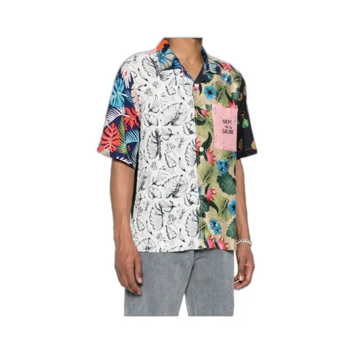 Parker Mix-Printed Buttoned Shirt