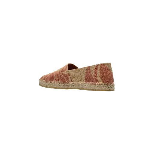 Paisley-Print Round Toe Espadrilles