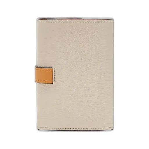 Logo Embossed Small Vertical Wallet