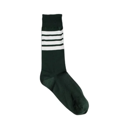 4-Bar Stripe Mid-Calf Socks