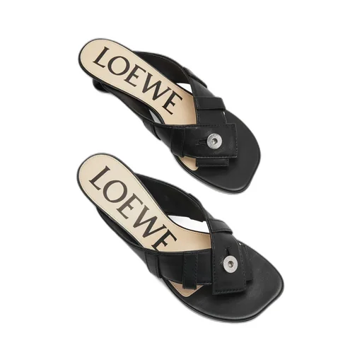 Toy T-Bar Strapped Mules