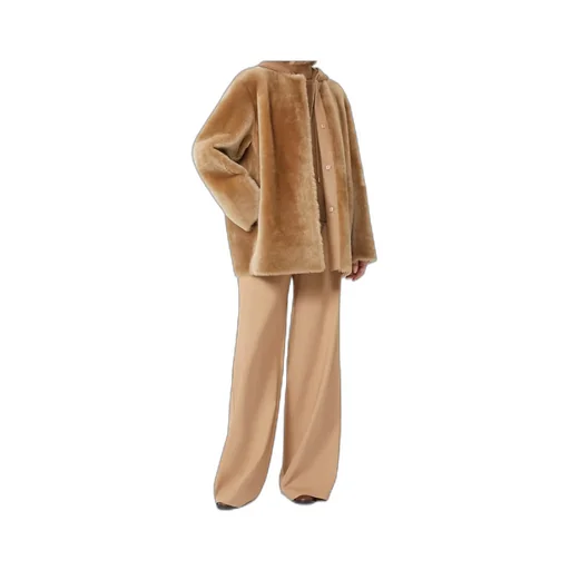 Melfi Long-Sleeved Crewneck Coat