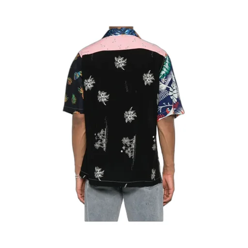 Parker Mix-Printed Buttoned Shirt