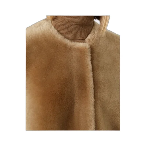Melfi Long-Sleeved Crewneck Coat