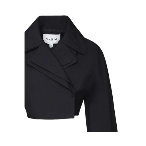 Cropped Double-Breasted Jacket