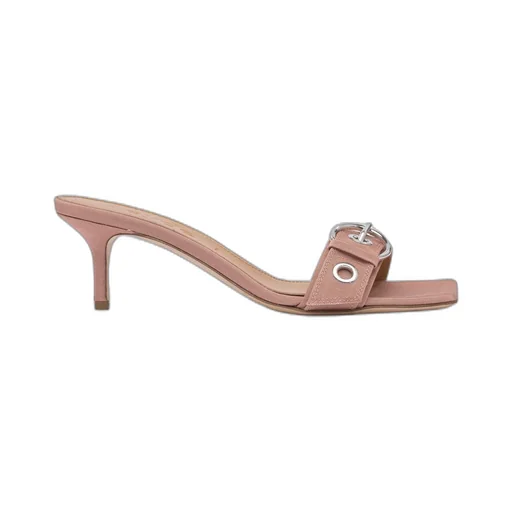 Square Toe High Heel Sandals