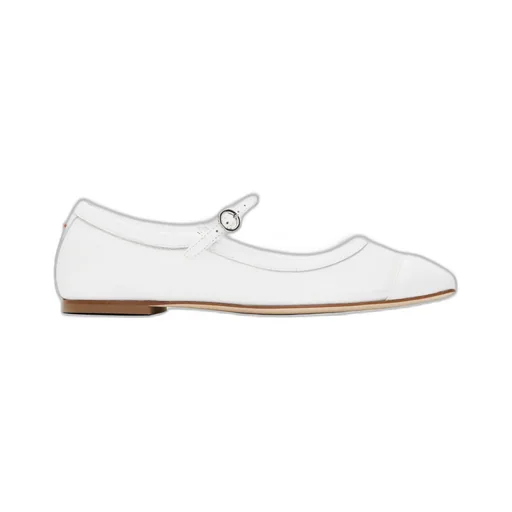 Uma Square Toe Mary Jane Flats