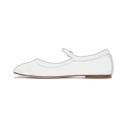 Uma Square Toe Mary Jane Flats