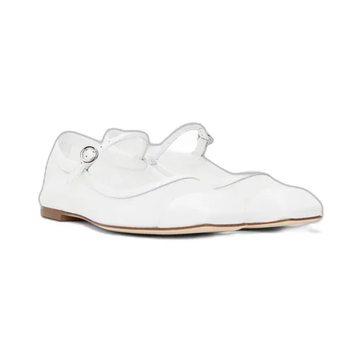 Uma Square Toe Mary Jane Flats