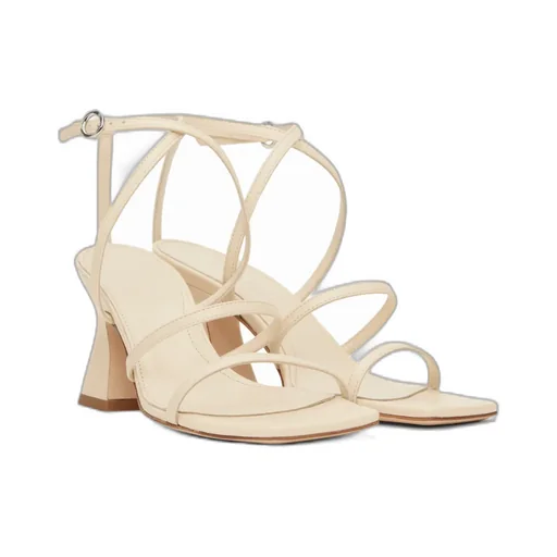 Square Toe High Heel Sandals