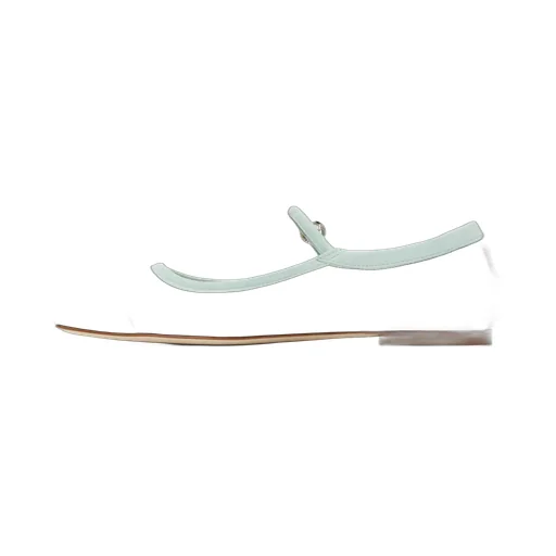 Uma Satin Toe-Cap Ballerina Flats