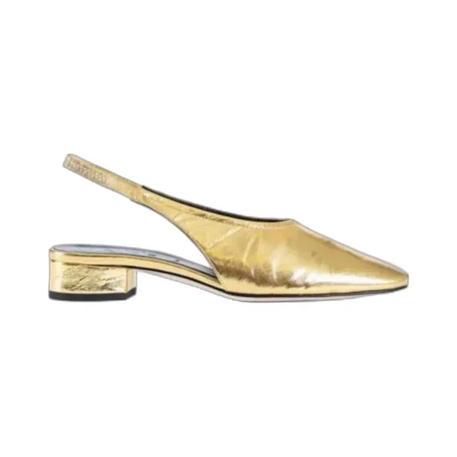 Square Toe Slingback Sandals