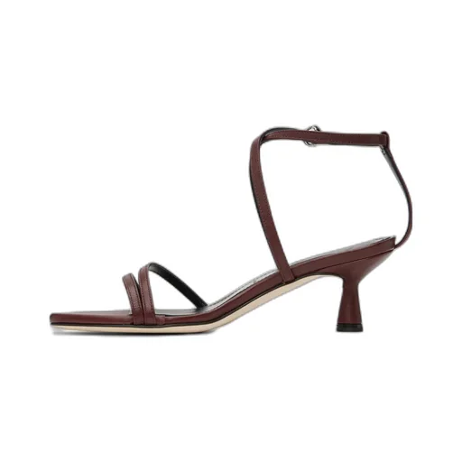 Square Toe High Heel Sandals