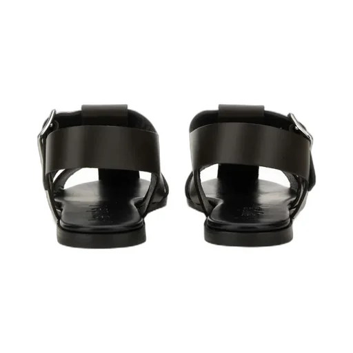 Buckle Fastened Cut Out Sandals