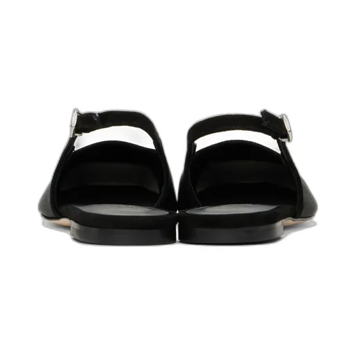 Geraldine Satin Toe-Cap Ballet Flats