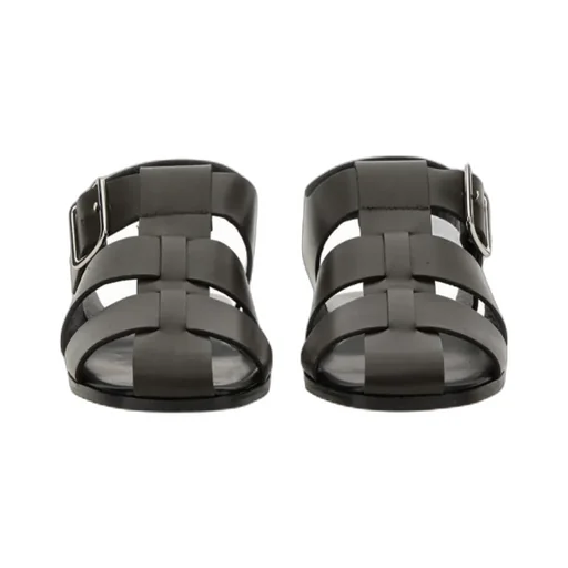 Buckle Fastened Cut Out Sandals