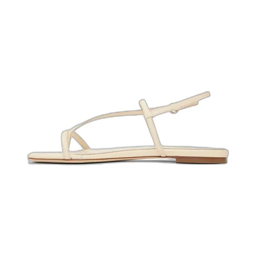 Square Toe Flat Sandals