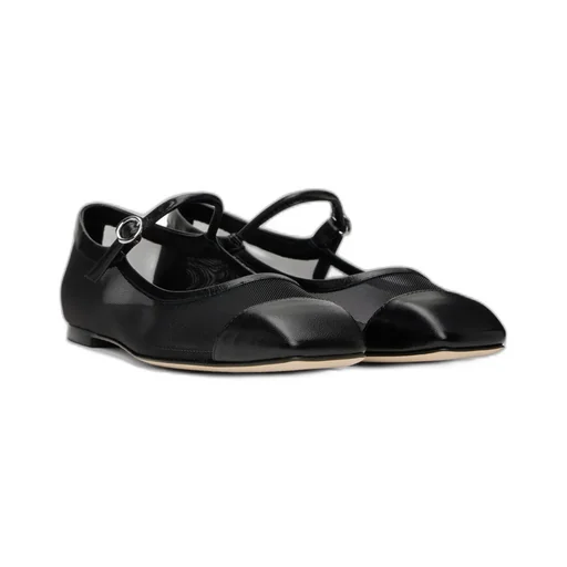 Square Toe Ballet Flats