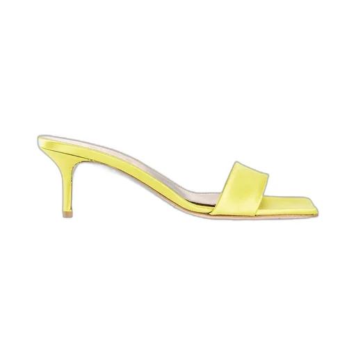 Square Toe High Heel Sandals