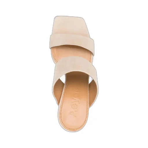 Square Toe High Heel Sandals