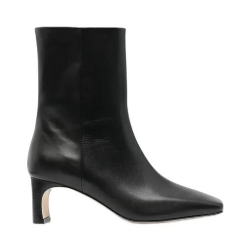 Square-Toe Ankle Boots