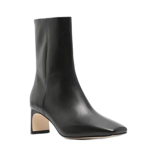 Square-Toe Ankle Boots