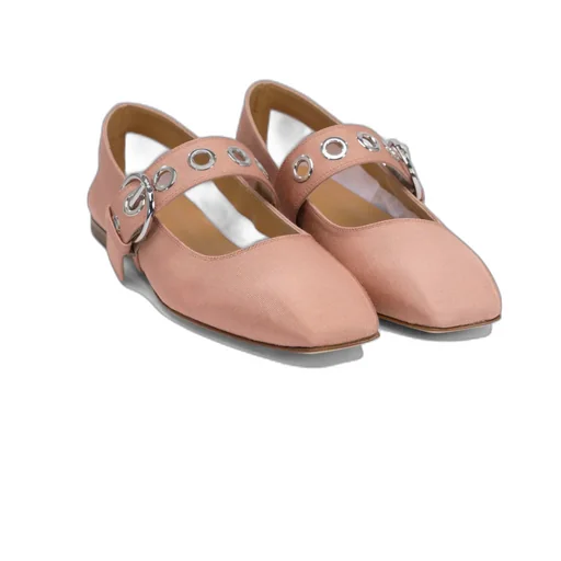 Square Toe Flats
