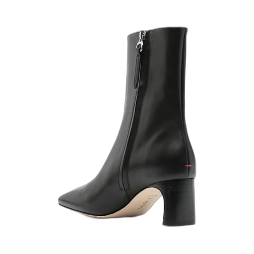 Square-Toe Ankle Boots