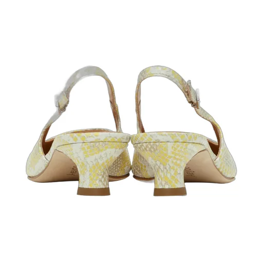 Slingback Leather Pumps
