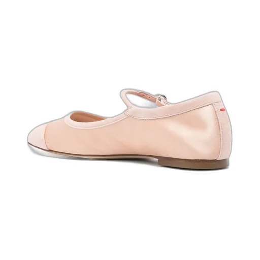 Uma Cap Satin Ballerinas