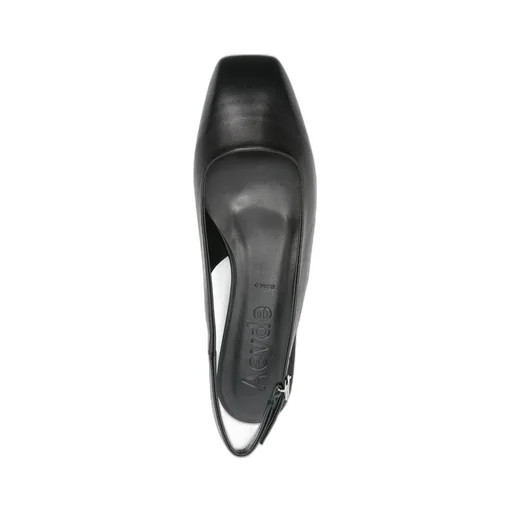 Leather Slingback Flats