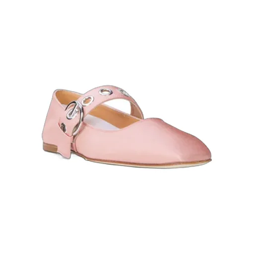 Uma Eyelet Ballerina Flats