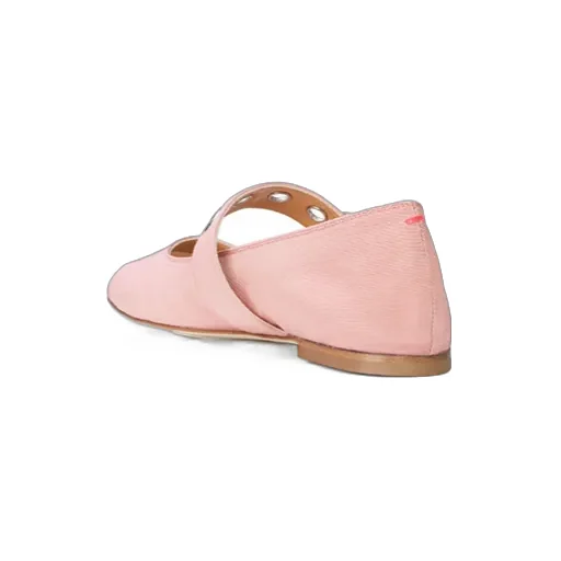 Uma Eyelet Ballerina Flats