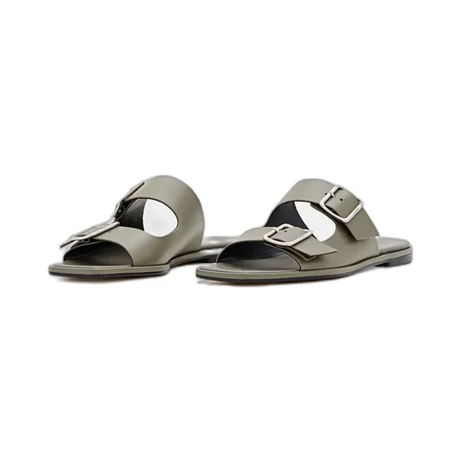 Leather Flat Sandals