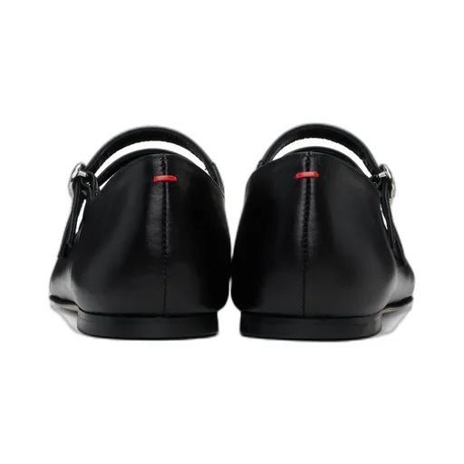 Double-Strap Pointed-Toe Flats