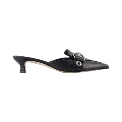 Danielle Eyelet Detailed Mules