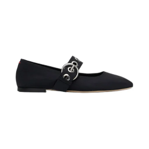 Uma Eyelet Ballet Flats
