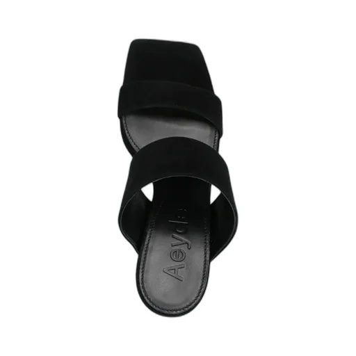 Square Toe High Heel Sandals