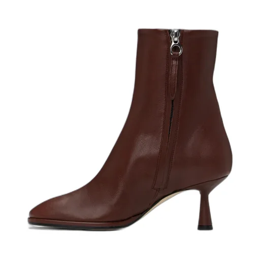 Zipper Ankle Boots