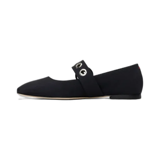 Uma Eyelet Ballet Flats