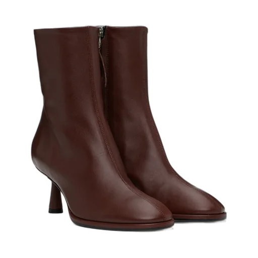 Zipper Ankle Boots
